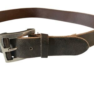 Joseph Abboud Italian full grain leather mens brown belt size 38